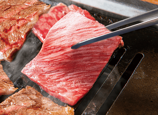 鋳物ロストルで焼く